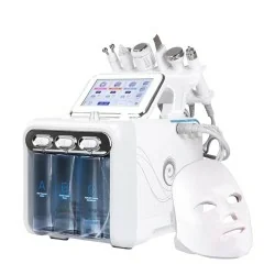 I-medStetic Premium Hydro Combi 7 en 1 com Máscara LED aparelho de estética - Máquinas De Radiofrequência - I-medStetic Pre...