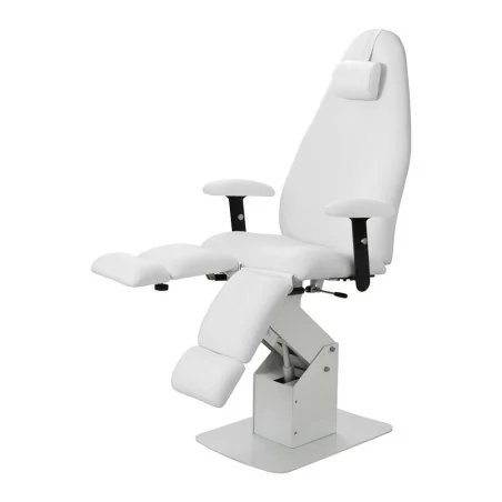 Sillón de Podología y Pedicura Extens Weelko con 1 motor y PU blanco - Sillones de podología - Weelko