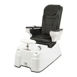 Weelko Caln Black Pedicure SPA Chair with Shiatsu, Hydro Massage, and MP3 - SPA treatment beds - Weelko