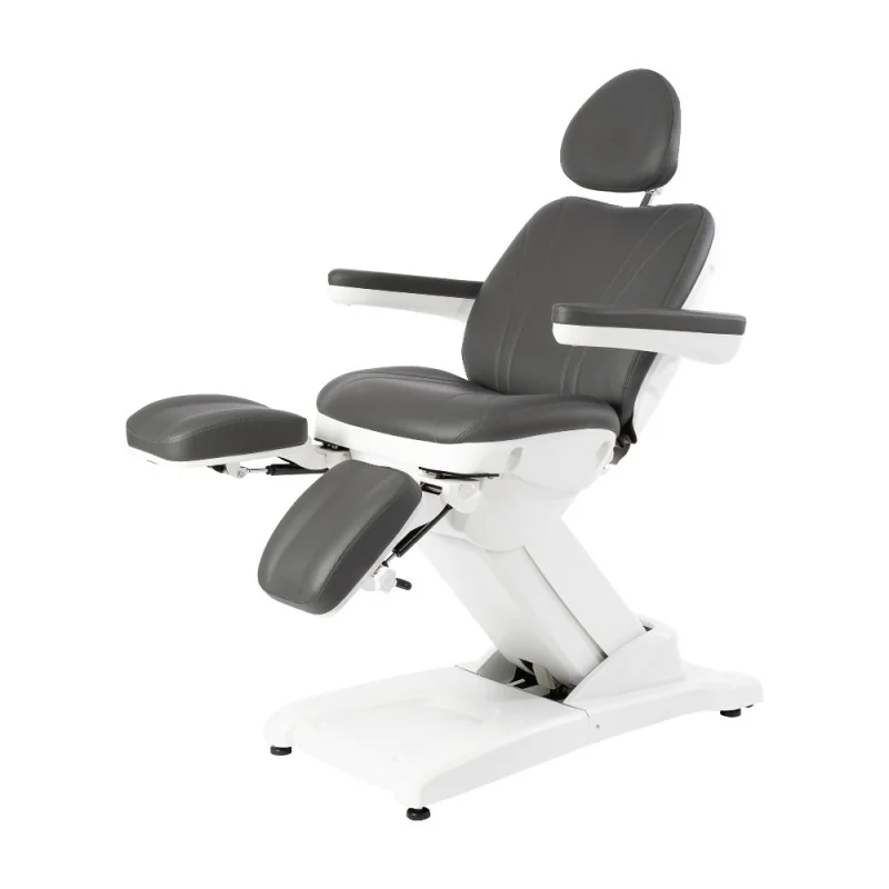 I-medStetic Premium 3-Motor Electric Podiatry & Pedicure Chair Black - Electric Treatment Beds - I-medStetic Premium