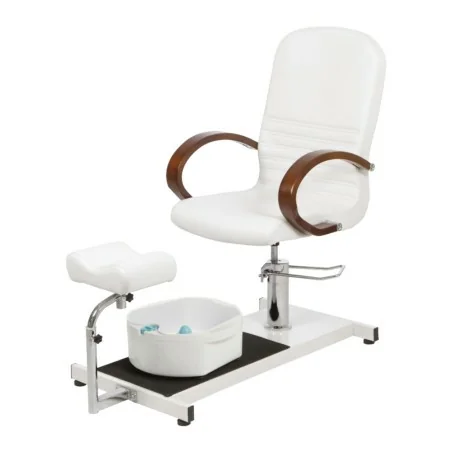 Sillón hidráulico de pedicura con bañera y reposapiés Weelko - Camillas y sillones - Weelko