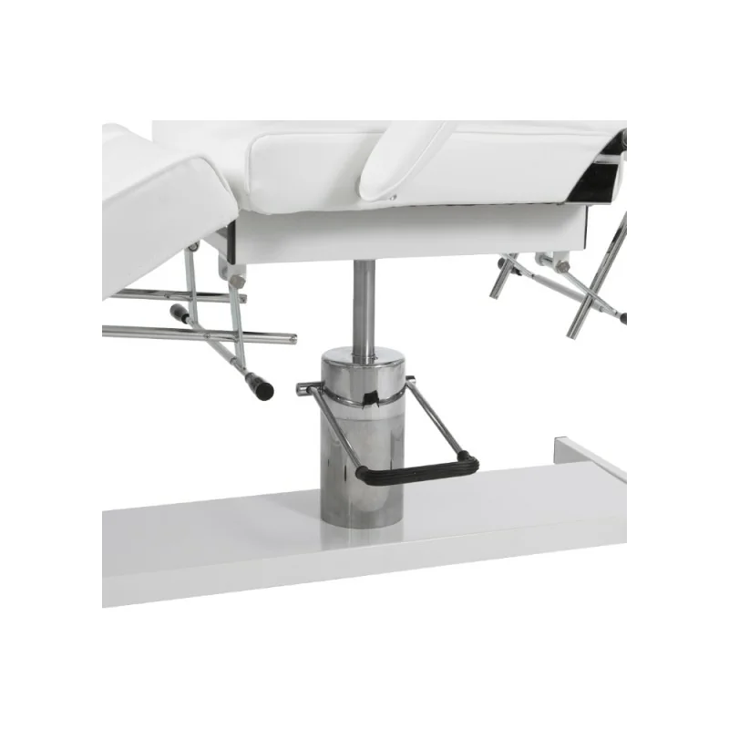 Weelko Ment White Hydraulic 3-Section Aesthetic Couch  - Aesthetic Stretchers - Weelko