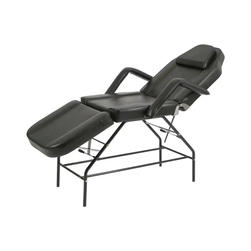 Weelko Sunny Black 3-teilige Massageliege mit abnehmbaren Armlehnen - Weelko - Kosmetikliegen und -sessel