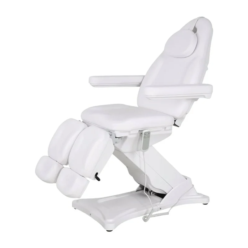 Fauteuil de Podologie et Pédicure KUNE I-medStetic Premium, 2 moteurs, accoudoirs rabattables, repose-pieds réglable, rembour...