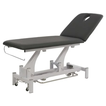 Weelko 2-Section Electric Physiotherapy Table with Headrest and Wheels  - Electric stretcher - Weelko