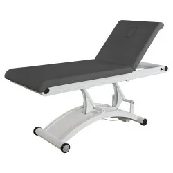 Weelko Black Electric Massage Table - Adjustable Height & Backrest - Electric stretcher - Weelko