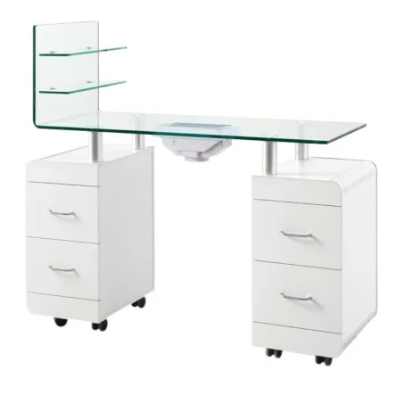 Table de Manucure Weelko Levi avec Aspirateur et Rangement - Weelko - tables de manucure