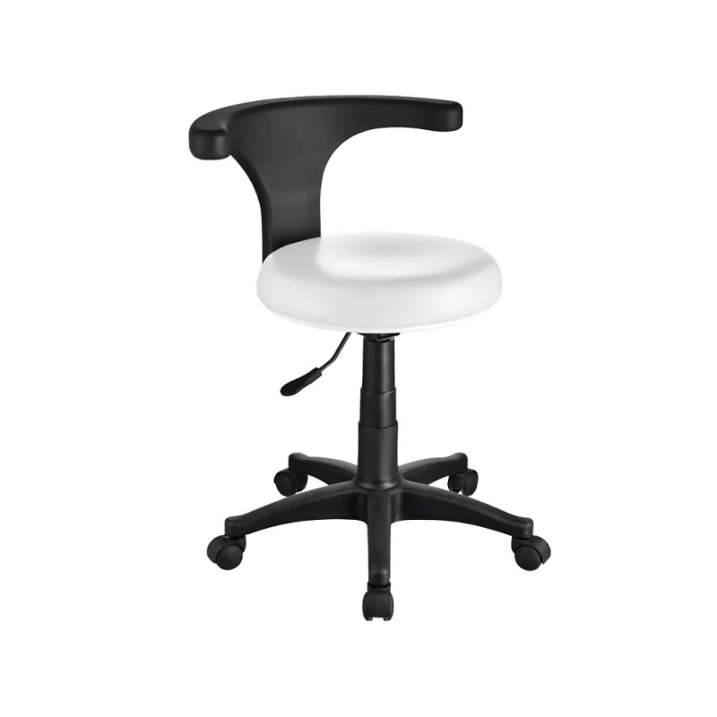 Weelko Optimum Pedicure Stool: 360° Rotating Backrest, Ergonomic Design - Stools - Weelko