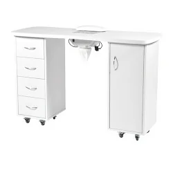 Table de Manucure Istral i-Medstetic avec 4 Tiroirs et Cabinet - i-Medstetic - tables de manucure