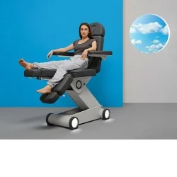 Weelko B'Light Grey 3-Motor Podiatry & Pedicure Chair - Podiatry chairs - Weelko