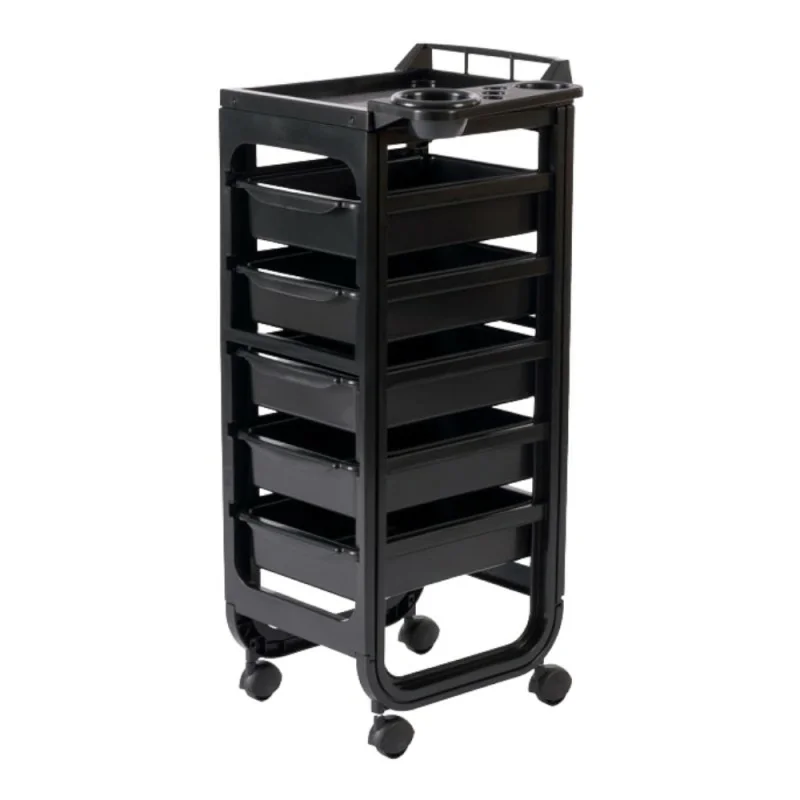 Carrello della speranza nero - Carrelli per parrucchieri - Weelko