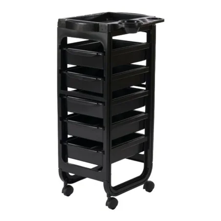 Weelko Amy Salon Trolley: 5 Removable Drawers, Tray & Side Shelf - Hairdressing trolleys - Weelko