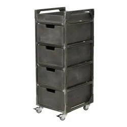 Carrello Barberia NeoBeauty Brixton Grigio - Carritos barbería - NeoBeauty