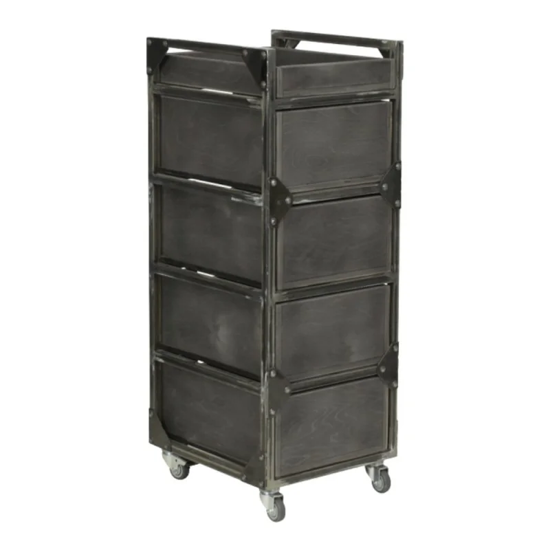 Carrello Barberia NeoBeauty Brixton Grigio - Carritos barbería - NeoBeauty