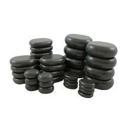 Set de 36 pierres de massage Weelko pour le corps et les pieds - Weelko - Massage