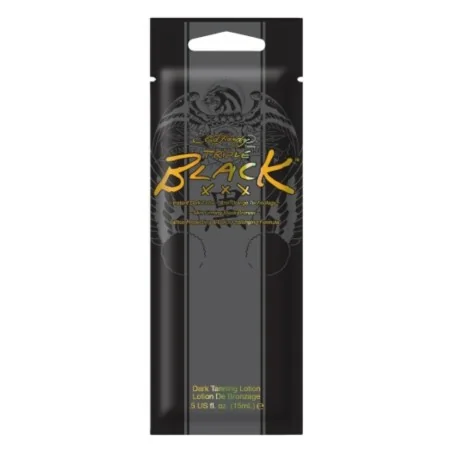 Acelerador de Bronzeado Triple Black XXX Packet Tanovations - Saquetas de dose única - Tanovations