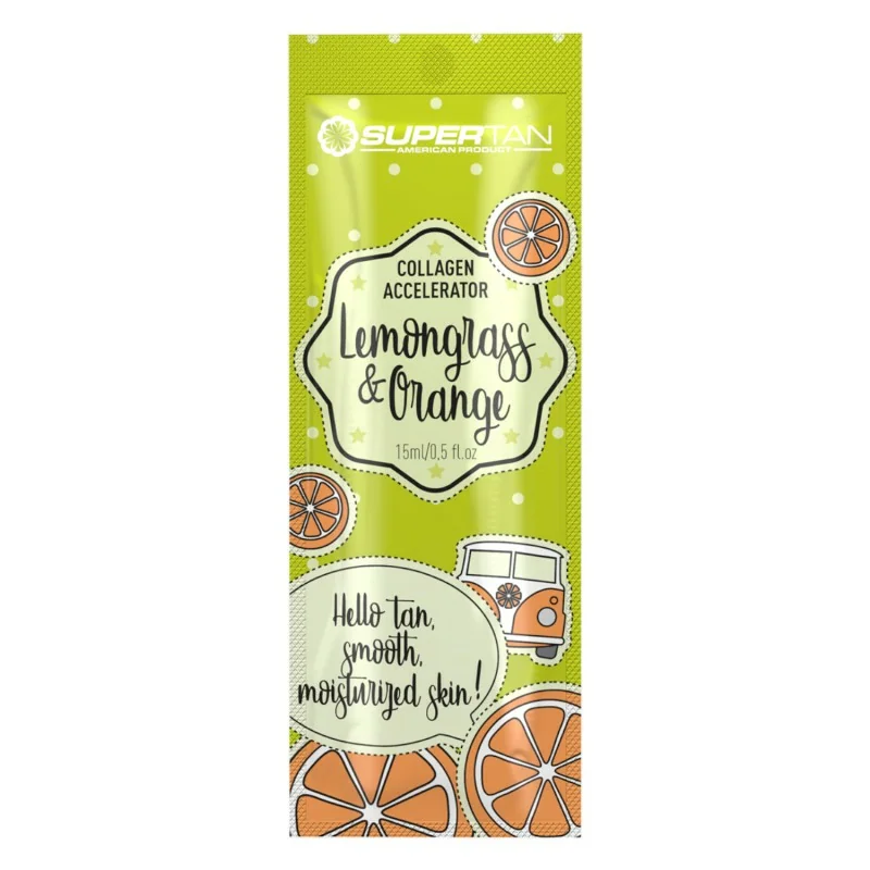 Supertan Lemongrass & Orange 15ml accélérateur de bronzage - Supertan - Sachets à dose unique