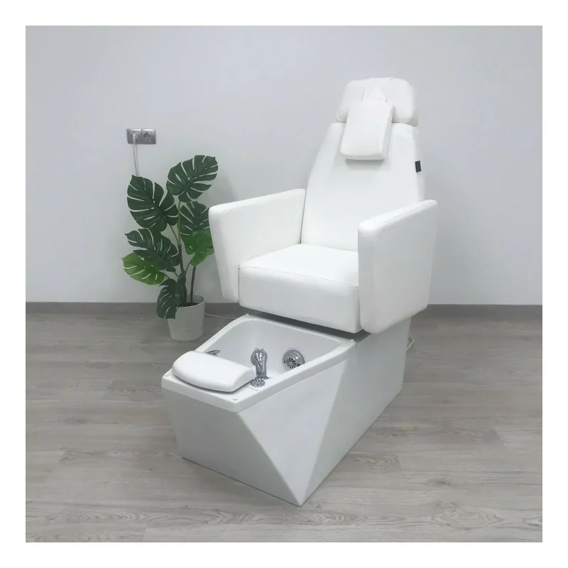 NeoBeauty Fauteuil de Pédicure LED SPA Luxe Blanc - NeoBeauty - Chaises de pédicure et baignoires