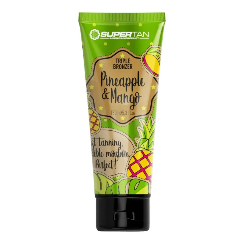 Acelerador de Bronzeado Pineapple & Mango Supertan 200ml - Supertan - Supertan