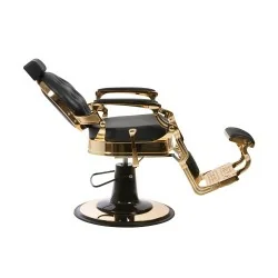 Poltrona da barbiere Buzz Gold Black Weelko - Poltrone da barbiere - Weelko