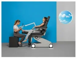 Weelko B'Light Grey 3-Motor Podiatry & Pedicure Chair - Podiatry chairs - Weelko