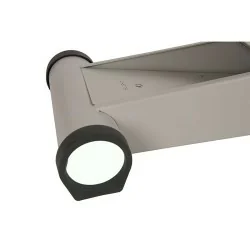 Weelko Maca Estética B-Light Grey com 4 Motores e Luz LED  - Macas elétricas  - Weelko