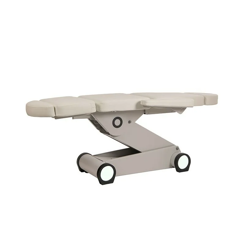 Weelko B-Light Grey Premium Esthetic Table with 4 Motors  - Electric stretcher - Weelko