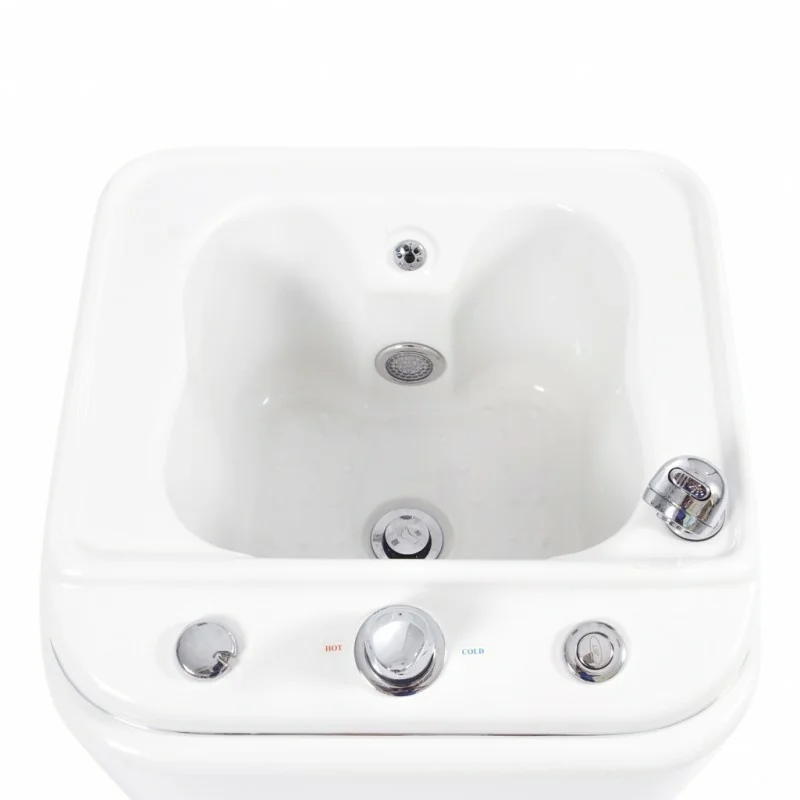 Weelko Bath SPA Meta: Whirlpool mit LED-Beleuchtung und Dusche - Weelko - Pedikürestühle und Badewannen