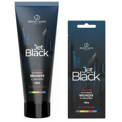 7suns Cosmetics Acelerador de Bronzeado JET BLACK 120x 250 ml  - 7suns  - 7suns Cosmetics