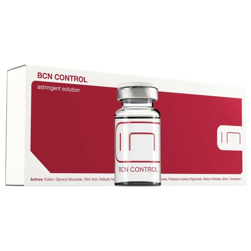 BCN Control Cóctel Astringente 5x5ml Viales - Institute BCN - Mesoceuticals - Principios activos mesoterapia microneedling  -...