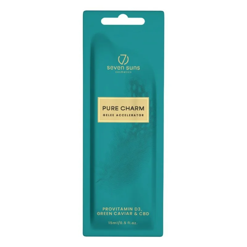 7suns Cosmetics Pure Charm Gelée Accélérateur de Bronzage 15ml - 7suns Cosmetics - Sachets à dose unique