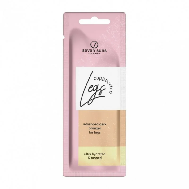 7suns Cappucino Legs 15ml. - Single-dose sachets - 7suns Cosmetics