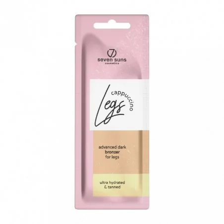 7suns Cosmetics Cappucino Legs 15ml acelerador de bronceado - Saquetas de dose única - 7suns Cosmetics