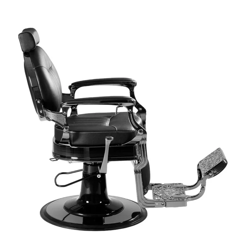 Caesar +Black Barber Chair by Weelko: Tradition and Elegance - Barber chairs - Weelko