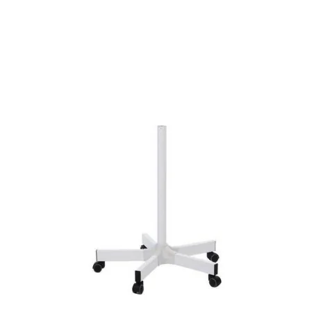 Weelko Base Metal Rolling Stand with 5 Wheels for Aesthetic Equipment - Lamps and Magnifiers - Weelko