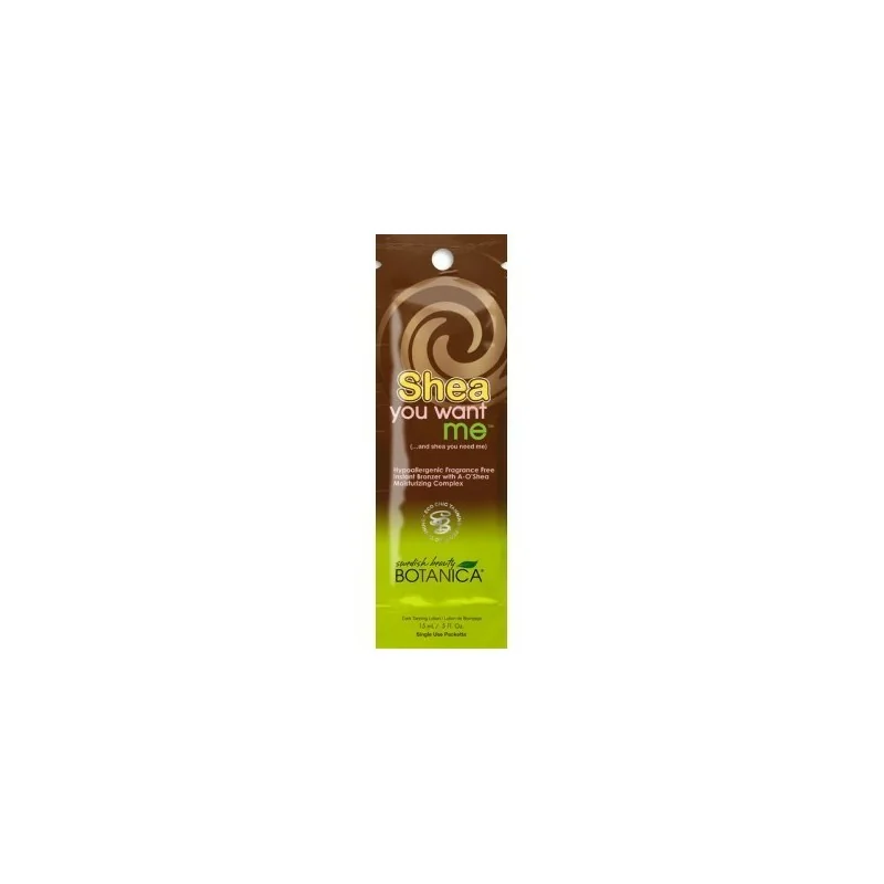 Acelerador de Bronzeado Shea You Want Me 15ML - Swedish Beauty - Beleza Sueca - Sachês de dose única - Swedish Beauty