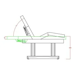 Weelko Optima 4-Motor High-Comfort Electric Spa Bed - SPA treatment beds - Weelko