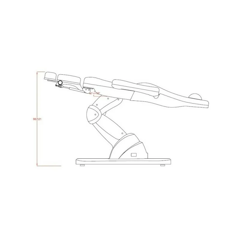 Weelko Advanced Podiatry Chair 3 Motors Adjustable Footrests - Podiatry chairs - Weelko