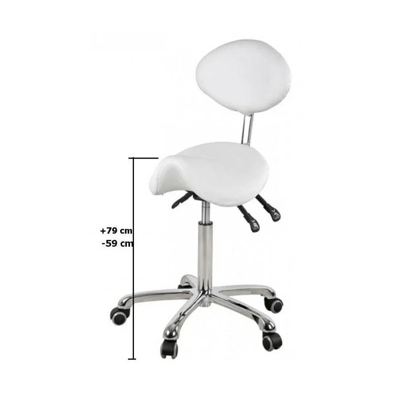 Banqueta Ergonômica Diavolo Plus Weelko para Estética - Fezes - Weelko