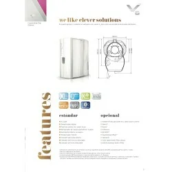 Luxura V6 Collagen&Sun Solarium Vertical Haute Technologie - Luxura - Hapro