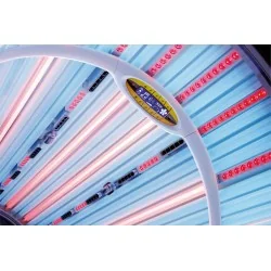 Megasun Optima Deluxe Solarium with Rubin Collagen Boosters and p2 Vitamin D Lamps - Megasun Solarium - Megasun