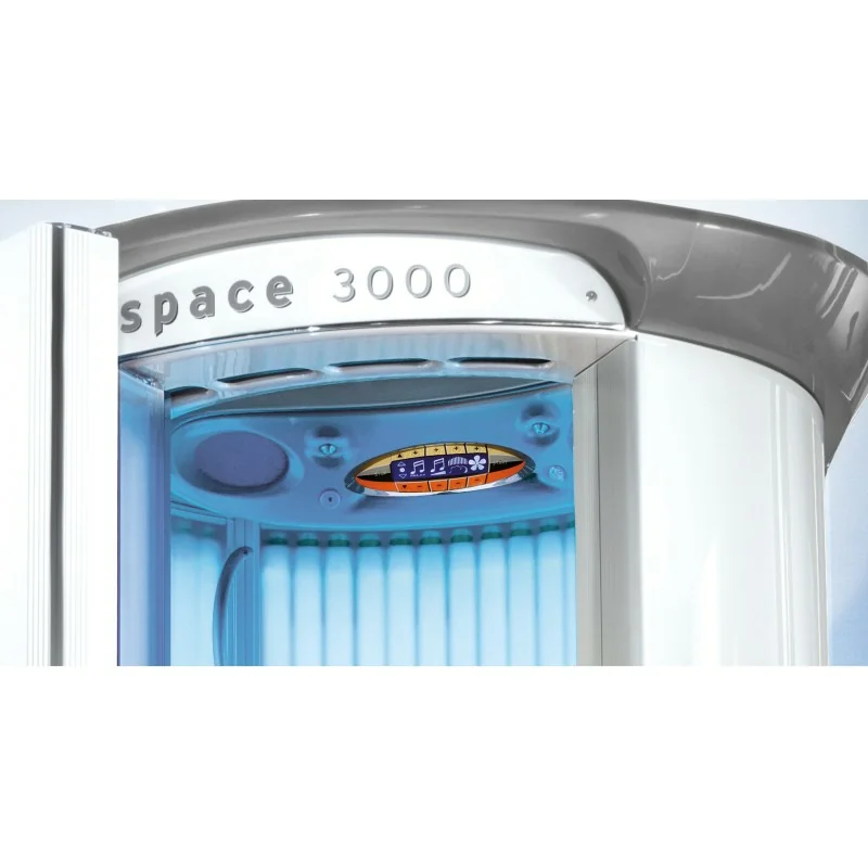 Megasun Space 3000 Solário com Tubos UVA e Ventilação Integrada - Megasun - Megasun