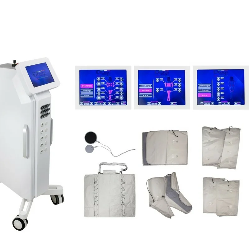 Presoterapia Digital 3 em 1 Premium i-Medstetic com Tela Touch - Equipamento estético - i-Medstetic