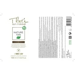 Thatśo Vegan Spray Tan 10% DHA Bräunungslotion 1 Liter - Thatśo - Selbstbräunungsspray DHA