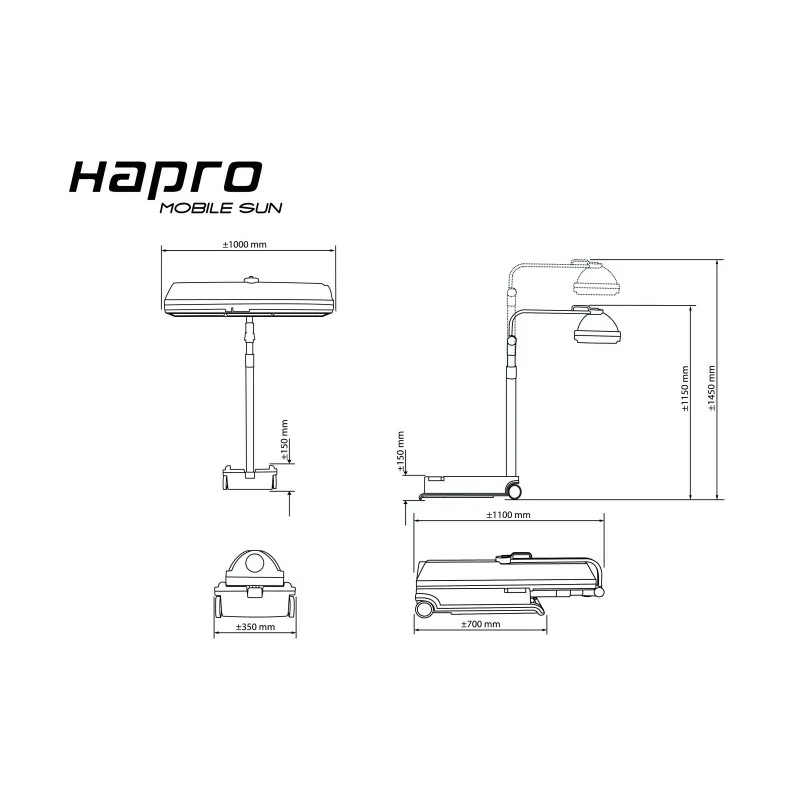 Hapro MobileSun HP 8540 Kompaktsolarium - Hapro - Kompakte Solarien