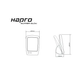 Hapro HB175 Solarium per il viso a casa - Solarium facciale - Hapro