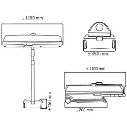 Hapro MobileSun HP 8540 Rubino Solário Portátil - Solários compactos - Hapro