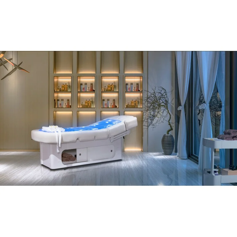 i-Medstetic Luxury AquaSpa 4-Motor Heated Water Spa Bed with Chromotherapy - SPA treatment beds - i-Medstetic