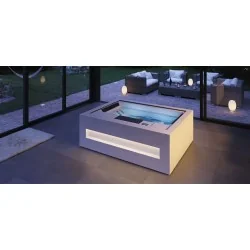 Jacuzzi Maison Luxe: Spa Hydromassage LED et UV - - JACUZZI