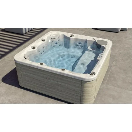 Jacuzzi Feel: Hidromasaje con Tumbonas Ergonómicas y LED - JACUZZI -